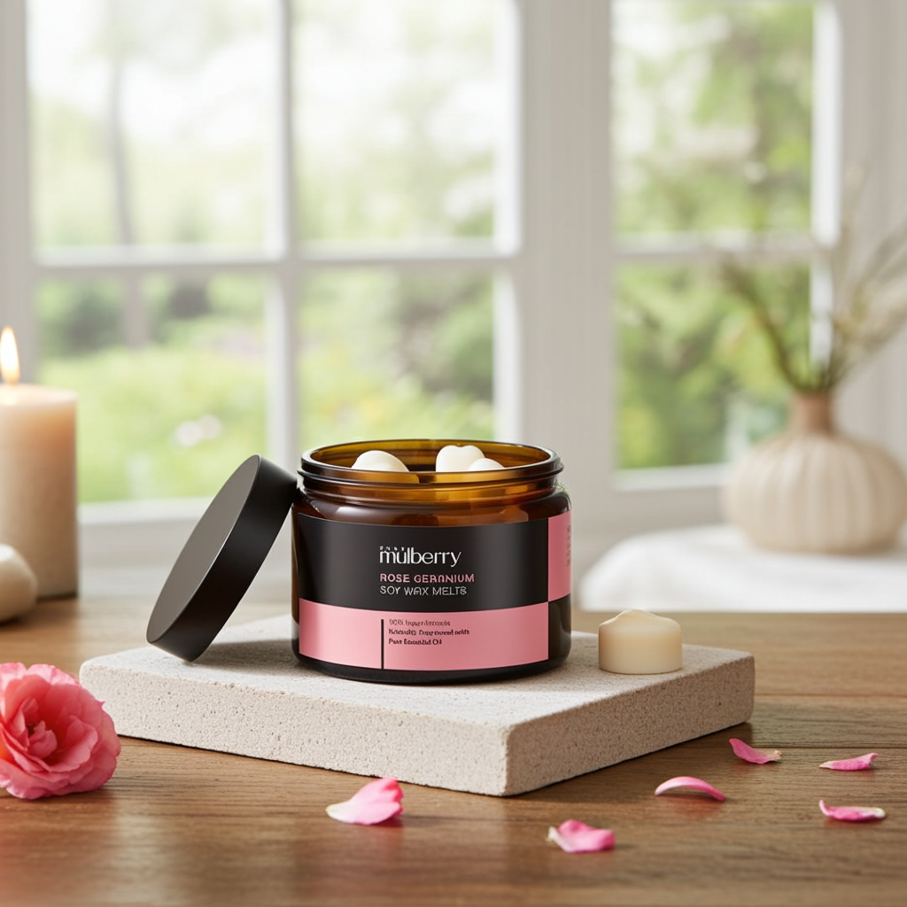 Rose Geranium Wax Melts