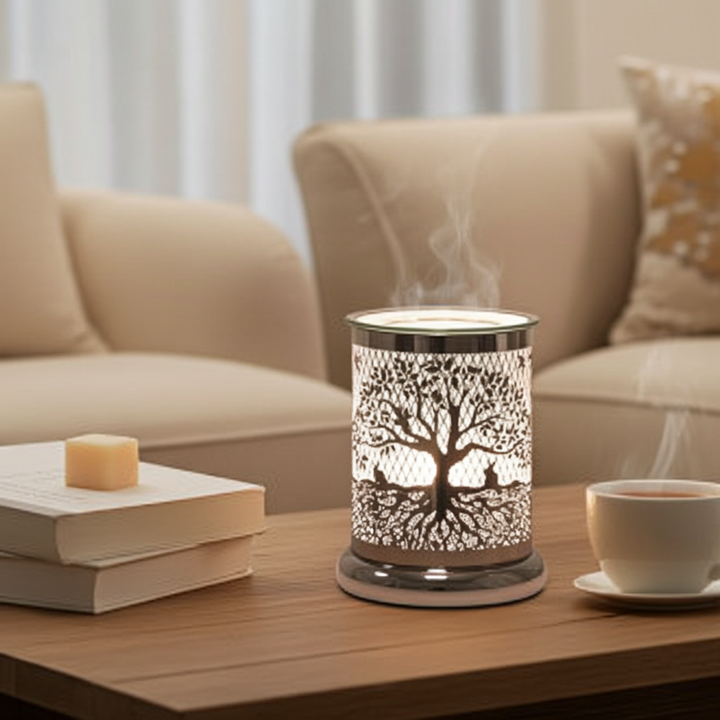 Electric Touch Control Wax Melter - Tree of Life