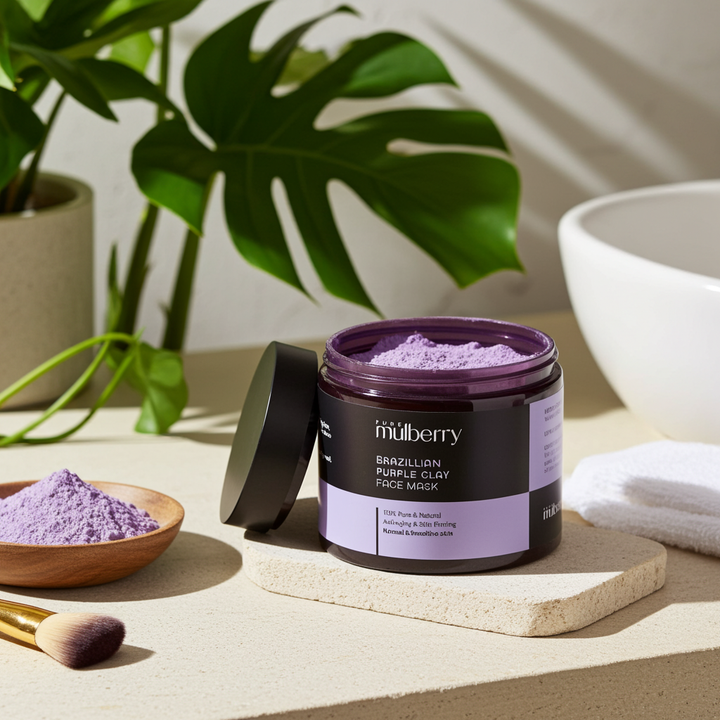 Brazilian Purple Clay Face Mask