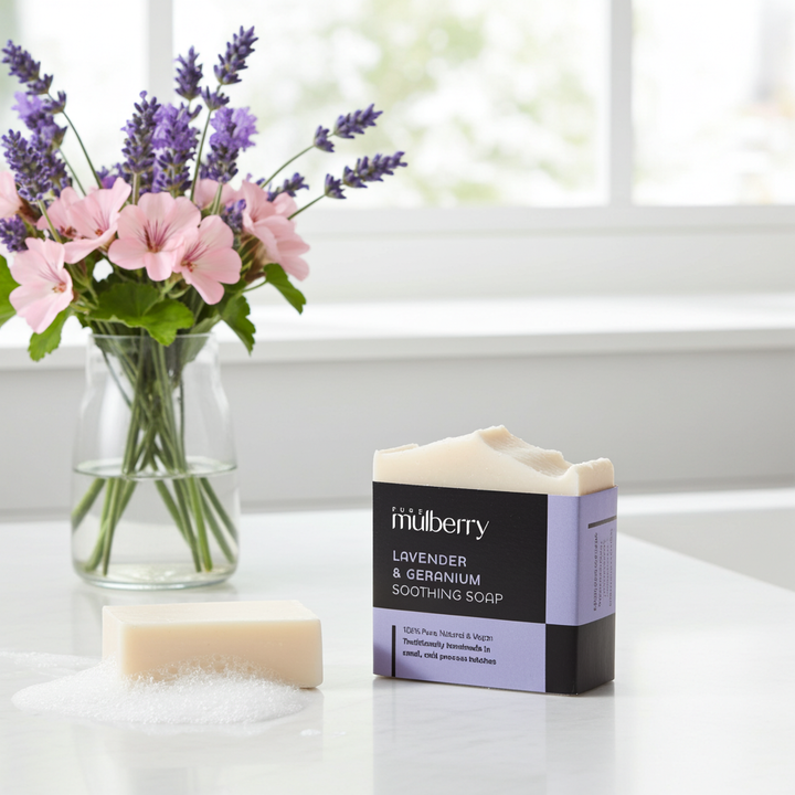 Lavender & Geranium Soothing Soap
