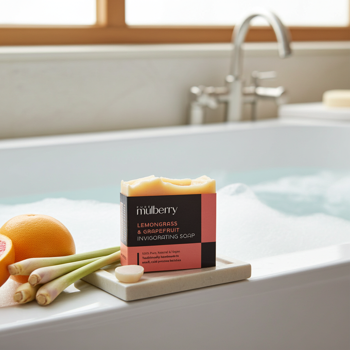 Lemongrass & Grapefruit Invigorating Soap