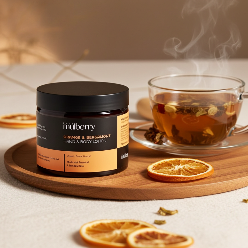 Organic Hand & Body Lotion - Orange & Bergamot