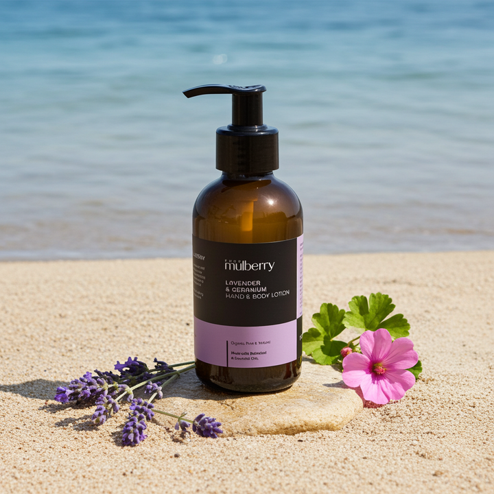 Organic Hand & Body Lotion - Lavender & Geranium