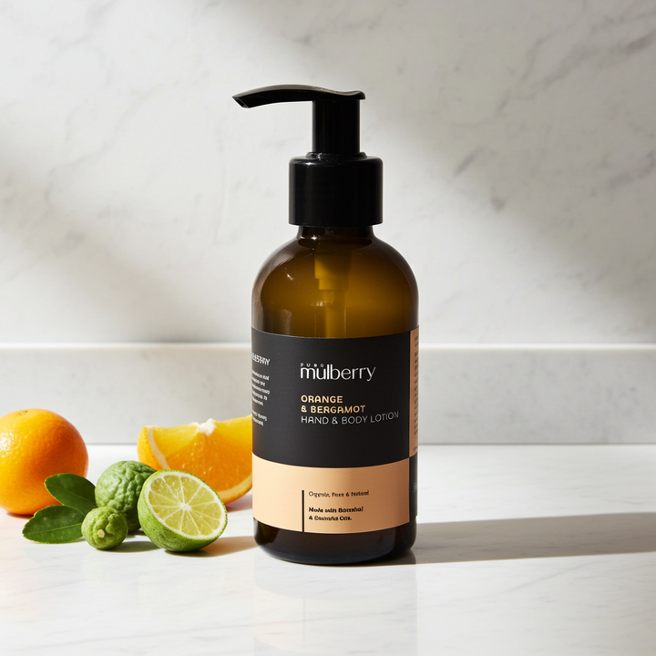 Organic Hand & Body Lotion - Orange & Bergamot