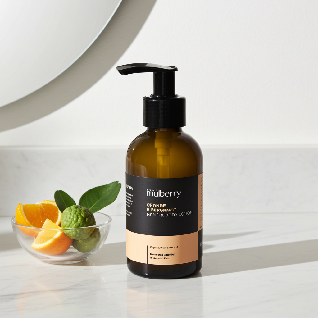 Organic Hand & Body Lotion - Orange & Bergamot