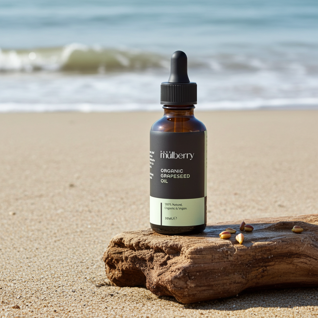 Organic Pure Grapeseed Oil 30ml