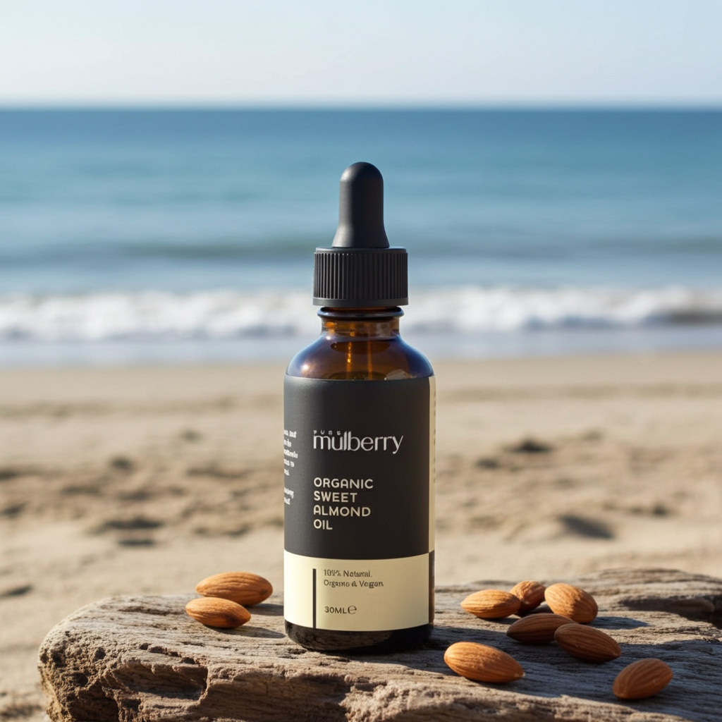Organic Pure Sweet Almond Oil 30ml