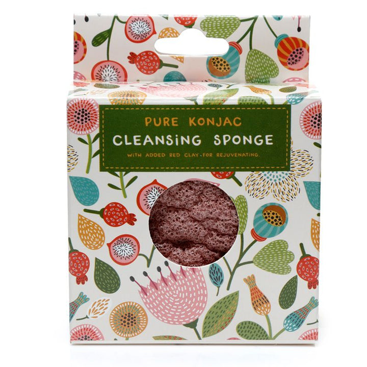 Konjac sponge in box