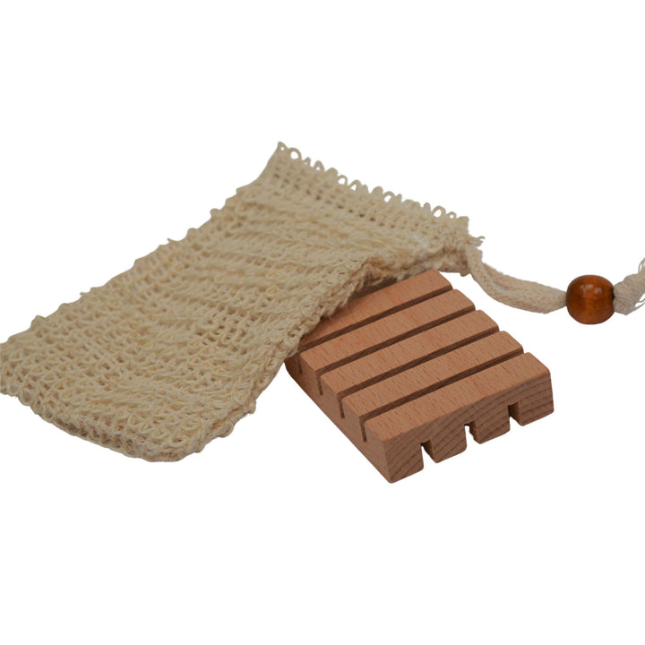 Soap Saver Bag & Mini Soap Stand