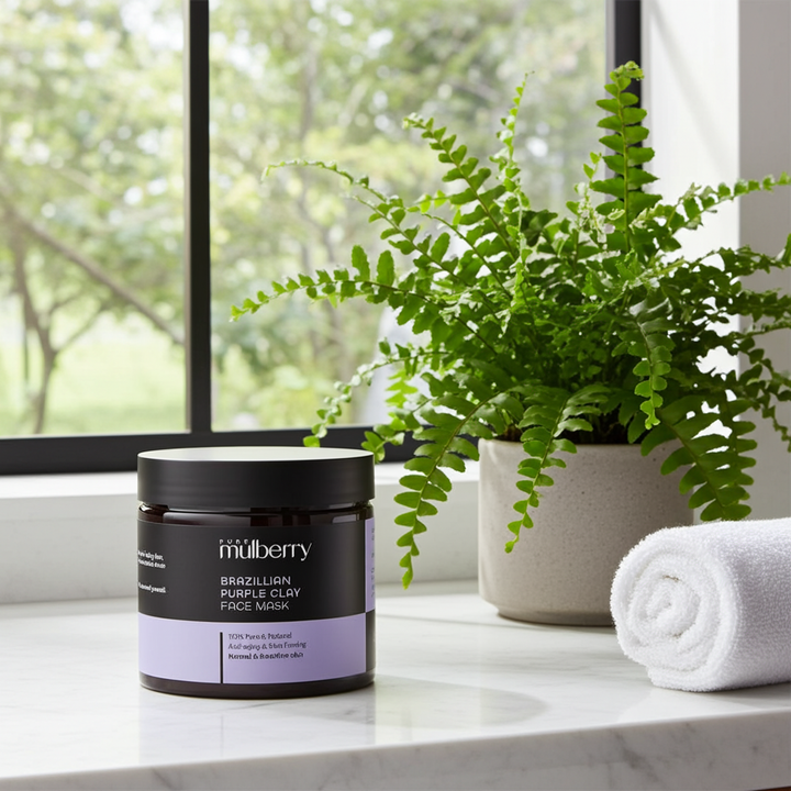 Brazilian Purple Clay Face Mask