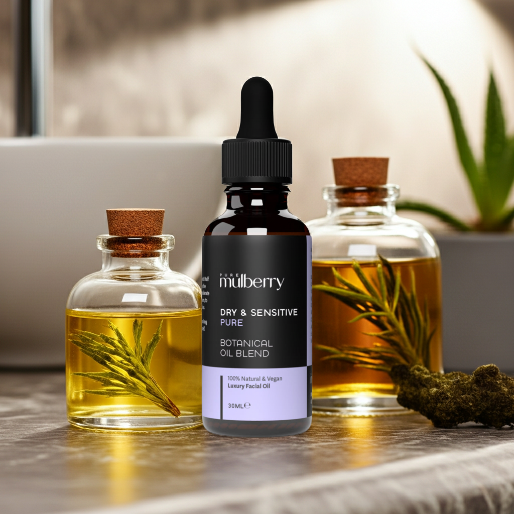 Pure Face Oil Dry & Sensitive - Botanical Oil Blend 30ml
