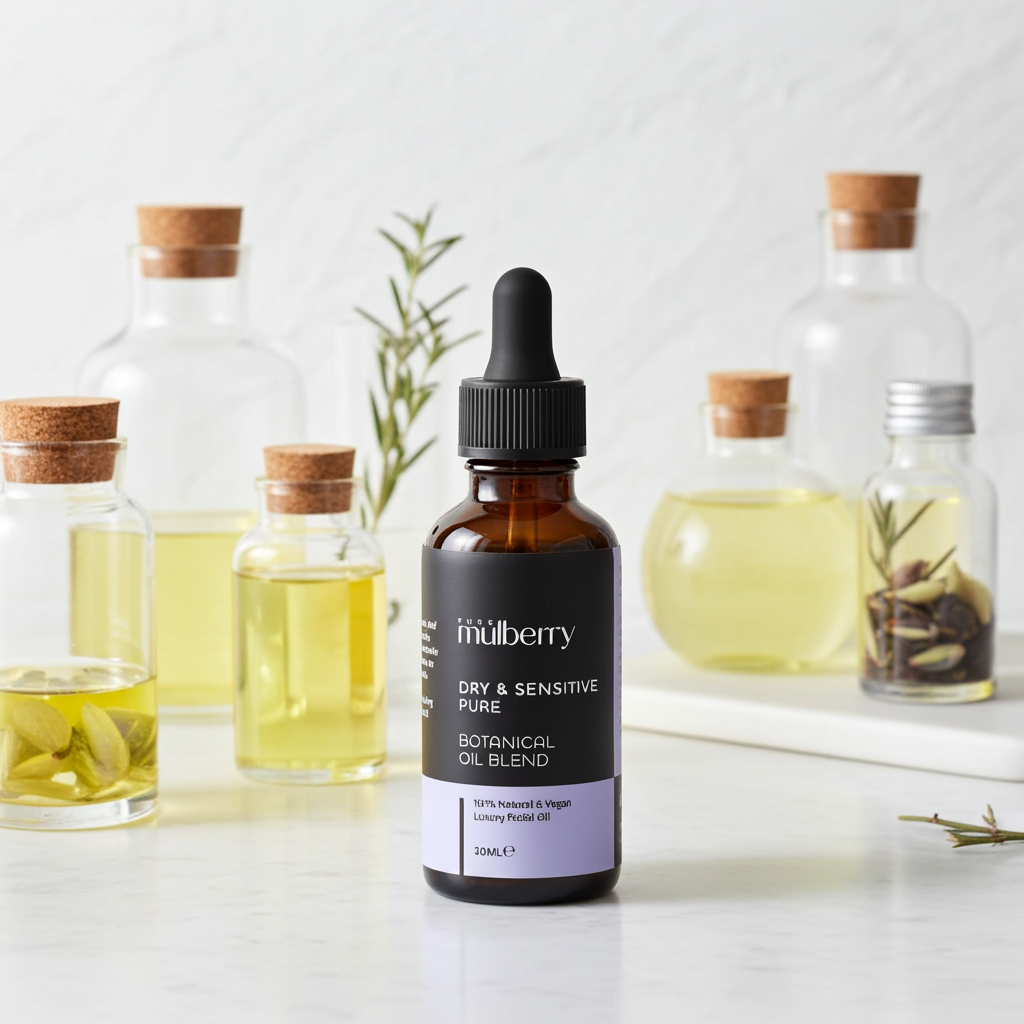 Pure Face Oil Dry & Sensitive - Botanical Oil Blend 30ml