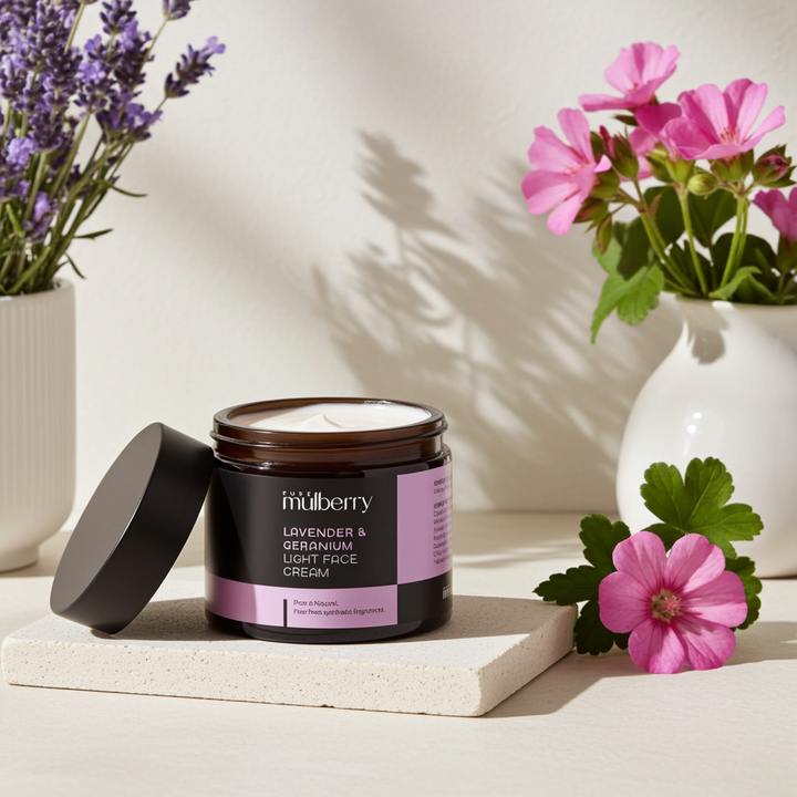 Light Face Cream - Lavender & Geranium 50g